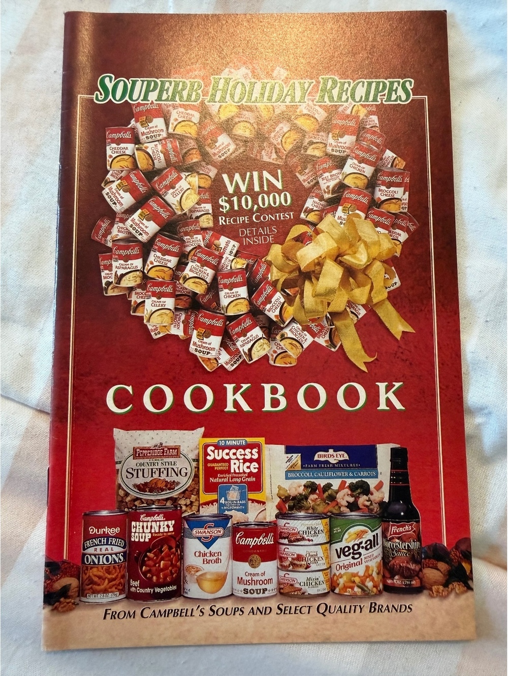 Souperb Holiday Recipes Cookbook from Campbell's Soups and Select Quality Brands